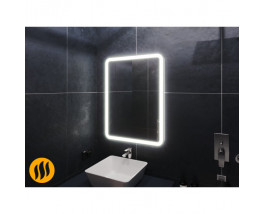 Зеркало с подсветкой и подогревом для ванной комнаты Бельви